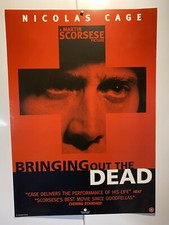 Bringing Out The Dead. Martin Scorsese. Original UK Video Poster.