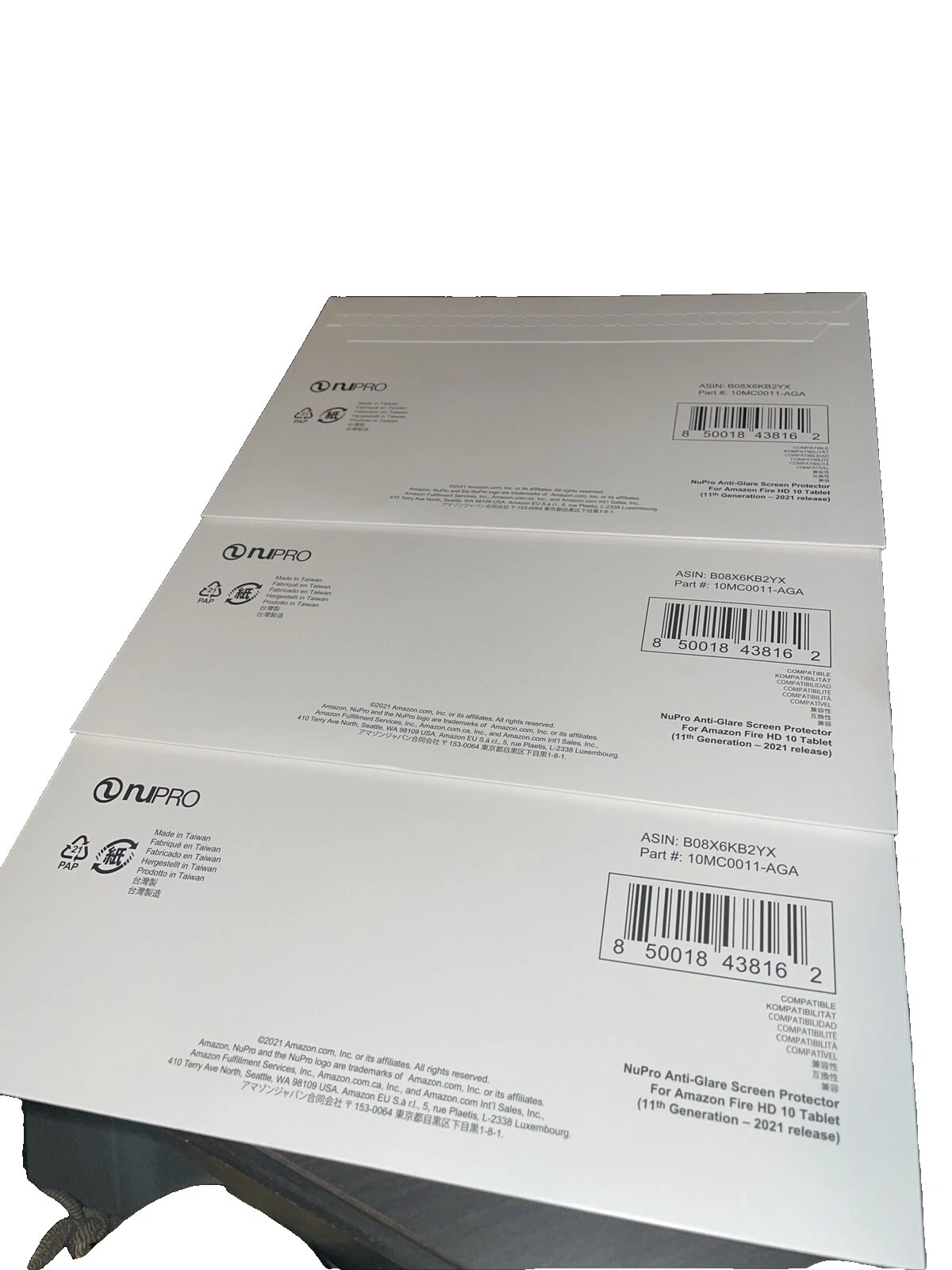 Lector de libros electrónicos y tablet Amazon protectores de pantalla para Amazon