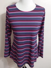 The Nines By HATCH Large Stripped Long Sleeve Maternity Top #7y21