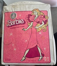 Vintage Barbie Fashion Doll Trunk Carrying Case Mattel