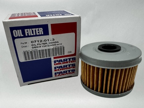 Parts Unlimited 0712-0113 Replaces Honda 15412-HM5-A10 Oil Filter 5 Pack OFF1 - Picture 3 of 6