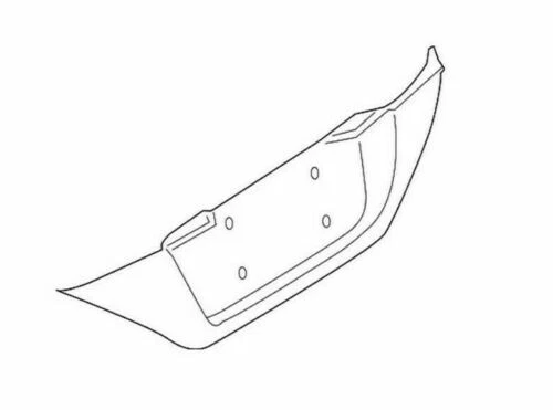 Parauti e rinforzi paraurti Mercedes-Benz argento per parauti dell'auto