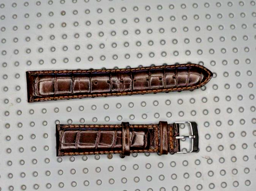 Bracelet montre caoutchouc vert kaki swiss made 100% caoutchouc faç