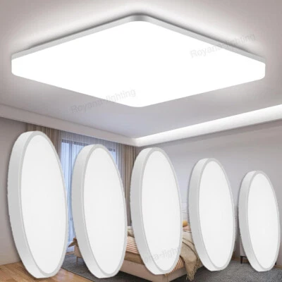 12W-72W LED Deckenlampe Deckenleuchte Panel Wohnzimmer Schlafzimmer Badezimmer - Bild 1 von 4