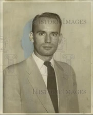 1955 Press Photo Reverend Richard P. Fenske of Louisiana - nob04354