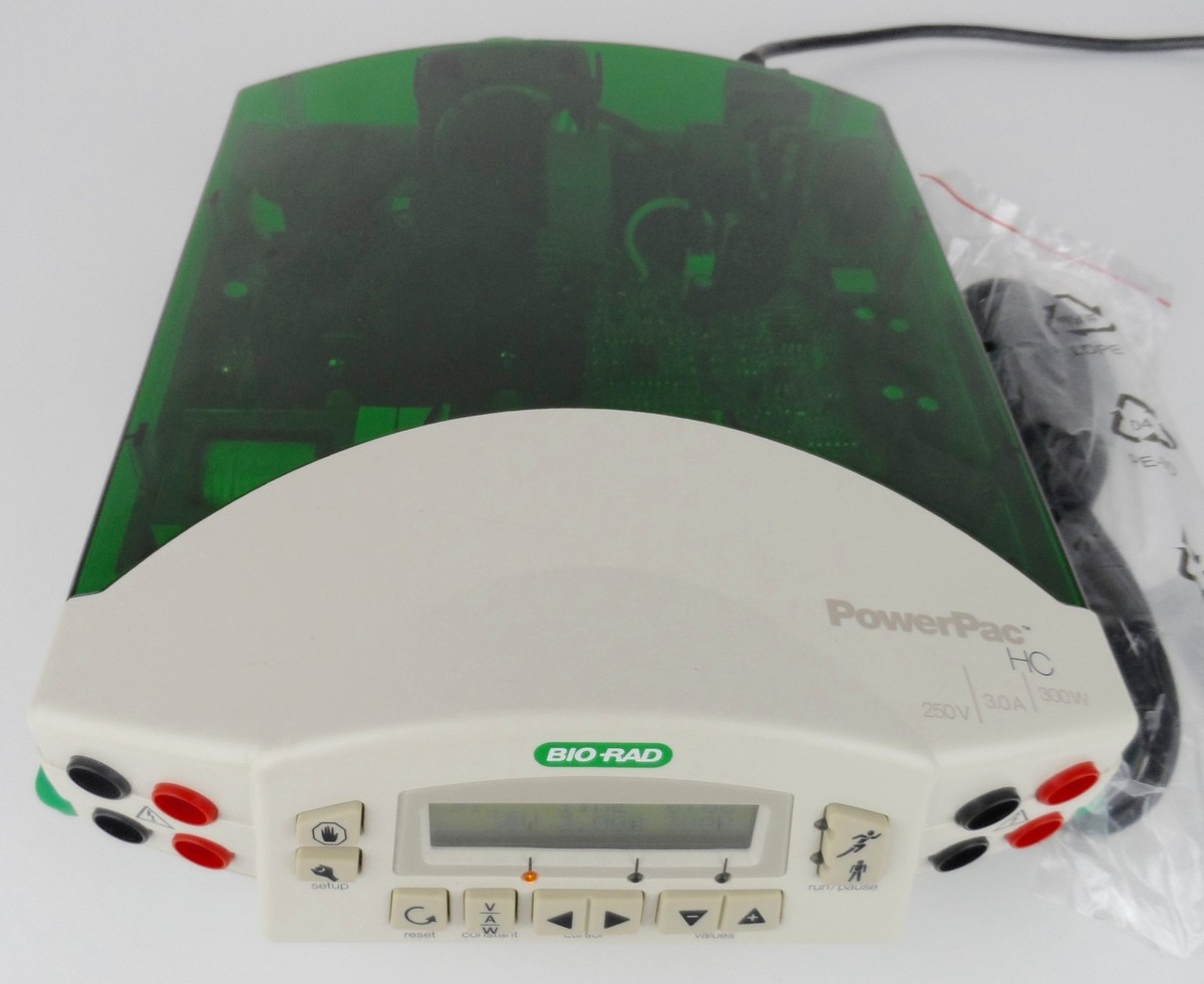 Bio-Rad PowerPac HC 250V-3A-300W Electrophoresis Power Supply | eBay