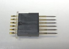 3mm pitch 6 position Spring Loaded Pogo Pin Adapter