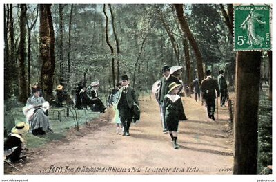 75 PARIS - Bois de Boulogne - Le sentier de la virtue PAST/5055