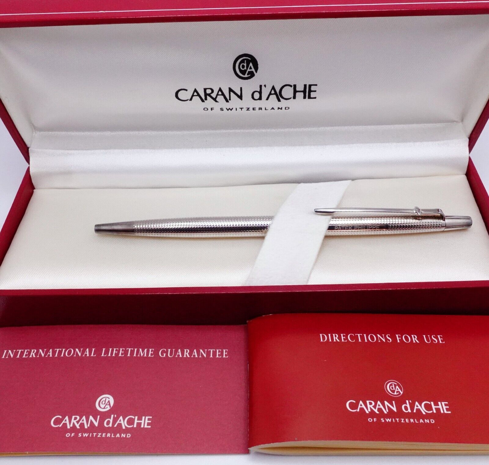 未開封PATEK PHILIPPE x CARAN d'ACHE ペン 非売品 パテックフィリップ カランダッシュボールペン 未開封品 激レア