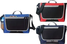 14" Messenger Shoulder Bag School College Work Crossbody Commuter Travel Satchel