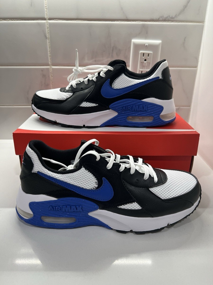 Nike Air Max Excee White Royal Blue/Black Sneakers Men display picture 1