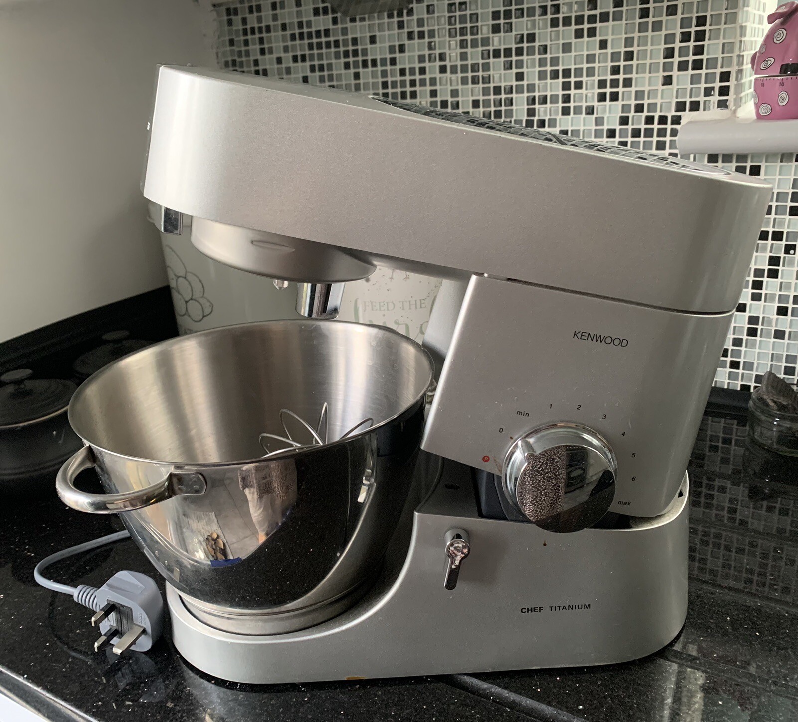 Kenwood Chef Titanium KM010 ExCon +Blender, Grinder, Processor &Ice