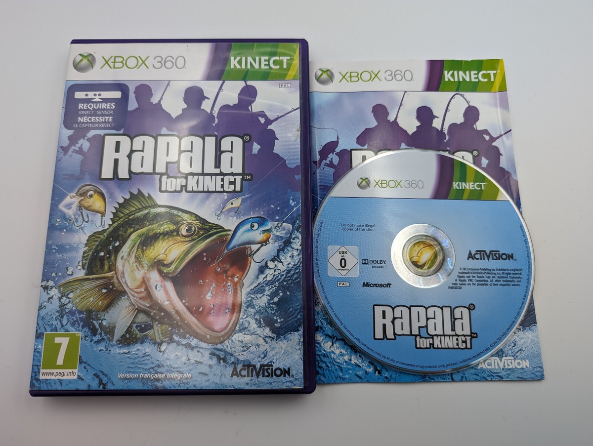 Rapala for Kinect - Xbox 360 Kinect Fishing - PAL - Free, Fast P&P