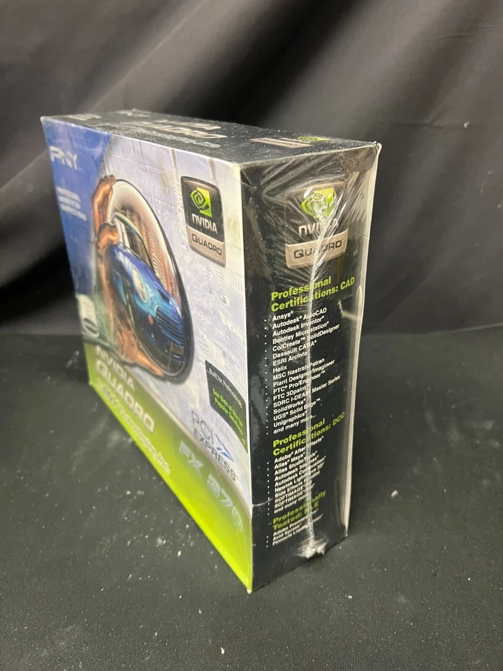 nVidia Quadro FX370 256MB PCIe-x16 Video Graphics Card NEW ! - Image 2 of 4