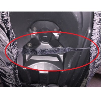 Coprisella Impermeabile Per Piaggio Beverly 300-400 HPE - Antipioggia, Antigrandine, Elastico Regolabile - Foto 14