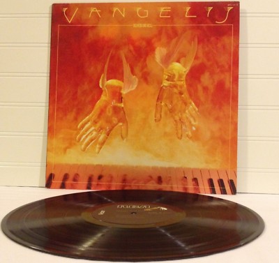 Vangelis /Heaven and Hell vinyl LP1976 Ex+ Electronic Ambient