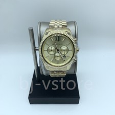 Michael Kors MK8281 Lexington Chronograph Gold Tone Stainless Steel Men's Watch