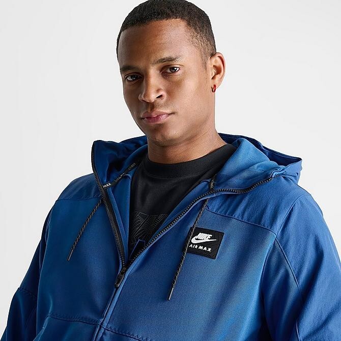 Nike Sportswear Air Max PK Full-Zip Mens Hoodie Court Blue