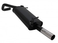 Novus Sport-Auspuff EndschalldäMpfer+Abe 1X60Mm Rund FüR VW Polo 5 V-9N/9N3