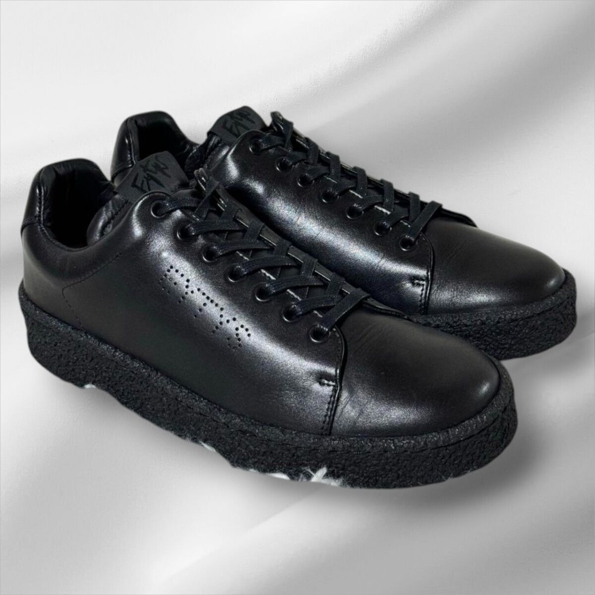 Eytys Ace Leather Sneakers Black 8.5 US Unisex Platform Eytys Ace Leather Sneakers Black 8.5 US Unisex Platform