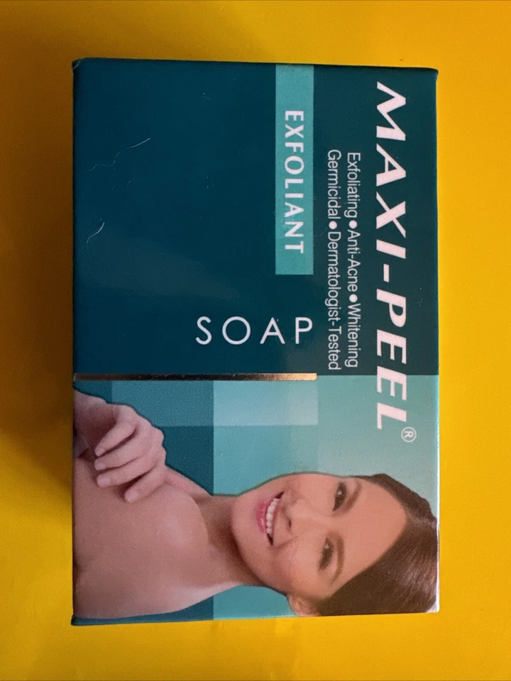 1- Jabón Micro Exfoliante Maxi-Peel 90g con Loción Exfoliante para Cuello y Cuerpo Maxi-Peel Foto 2 de 4