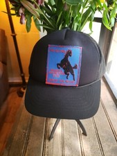 Vintage Maverick Rifle and Pistol Club Horse Patch Mesh Back Trucker Hat USA