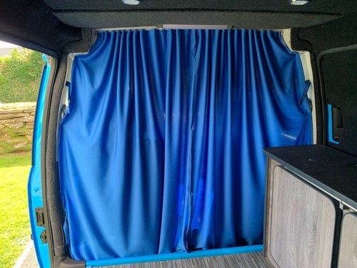 For Mercedes Vito Transporter Cab Divider Curtain Kit with Rail Premium Quality - Picture 19 of 20