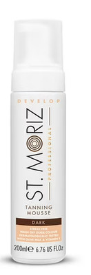 St. Moriz Professional Tanning Mousse Dark 6.76oz Self Tanner Bronzing Foam