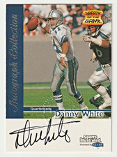 Danny White '99 Sports Illustrated Autograph Dallas Cowboys Perfect On Card Auto