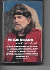 WILLIE NELSON THE PROMISELAND CASSETTE TAPE  COMPLETE=TAPE +  CASE + ARTWORK