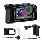 For DJI OSMO Action 6 Camera Handheld Case Cover Hand Grip Lens Cap Accessories