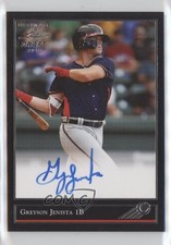 2018 Leaf Ultimate Draft 92 Black Gold Auto Greyson Jenista #BG-GJ1 Auto 09j5