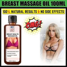 Breast Enhancement Oil 100ml - Bust Size Growth, Fuller Enlargement and Firming