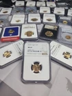 2026 $5 GOLD EAGLE MS69 NGC. BEAUTIFUL GOLD 1/10 OZ PURE GOLD