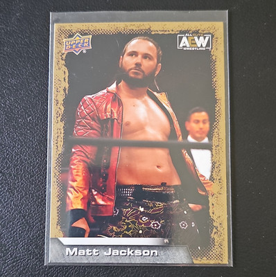 Upper Deck 2022 AEW All Elite Wrestling Matt Jackson Main Features #MF-18