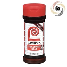 6-PACK Shakers Lawry's Original Seasoned Salt | No MSG | 4oz | Fast Shipping
