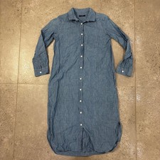 Journal Standard Denim Shirt Dress Women's M Blue Button Front