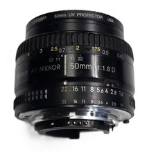 Nikon AF NIKKOR 50mm F/1.8 D Lens
