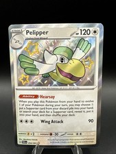 Pelipper 204/091 SV: Paldean Fates Holo Pokemon