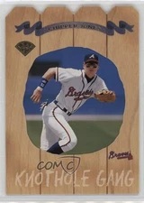 1997 Leaf Knothole Gang /5000 Chipper Jones #9 HOF
