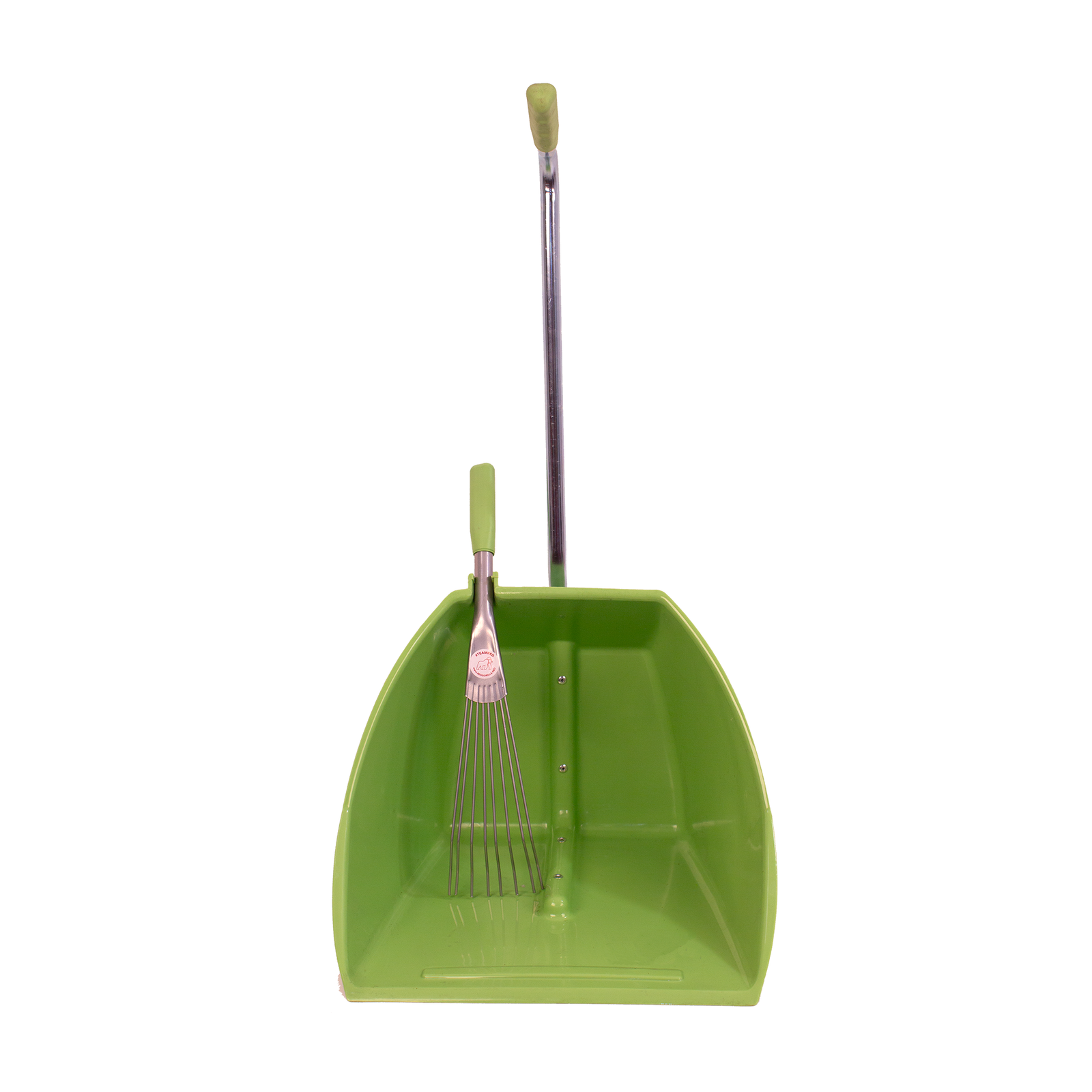 Big Tidee Short Metal Rake Large Dustpan Manure Shovel Scoop for Stable Garden
