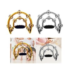 Cymbal Hi Hat Tambourine Metal Shaker Hand Held Percussion Accessories