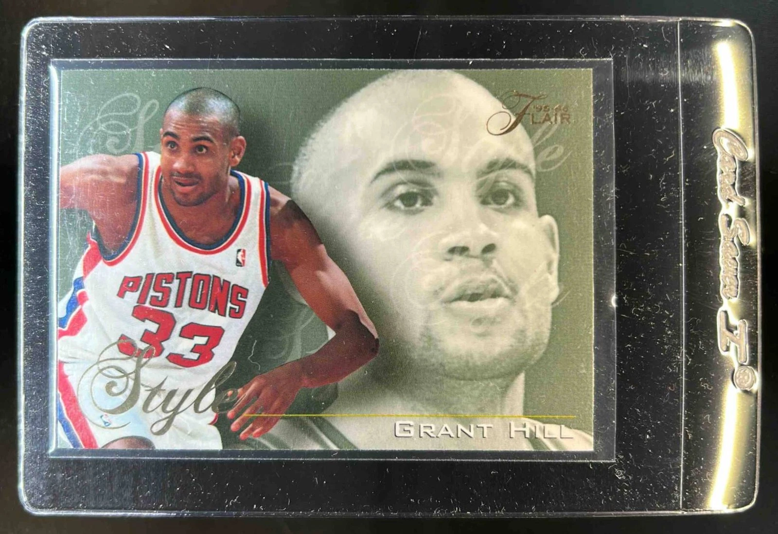 1995-96 Fleer Flair Grant Hill #233 Pistons