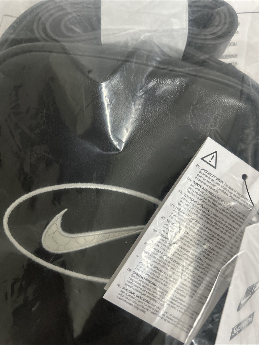 Supreme Nike Leather Shoulder Bag Black for sale online | eBay Supreme Nike Leather Shoulder Bag Black for sale online | eBay
