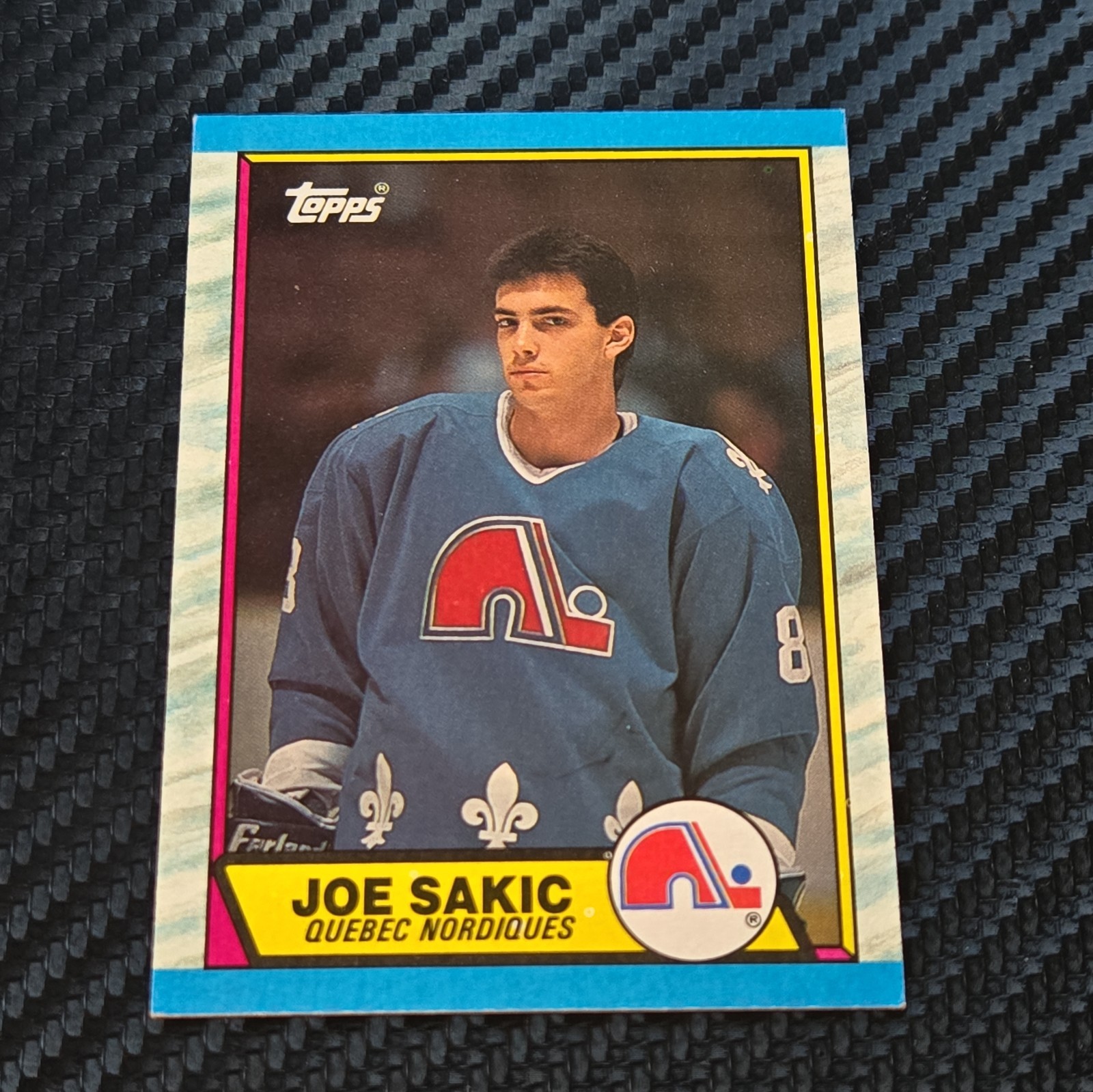 1989-90 Topps Hockey Joe Sakic Rookie #113
