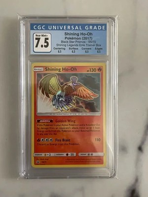 Schimmerndes HO-OH-SM70 2017 Shining Legends Deutsch Pokemon Tcg CGC 7.5