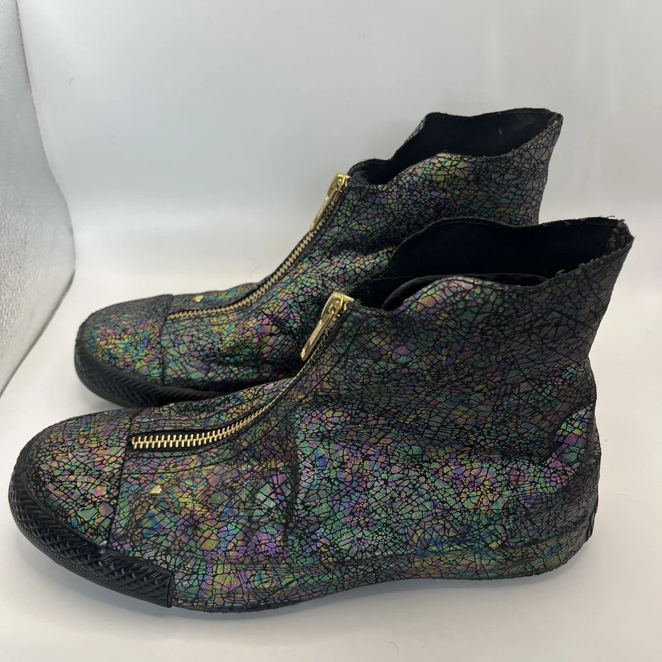 Zapatillas altas Converse Iridiscent Shroud raras para mujer talla 6 falta suela Foto 2 de 4