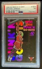 1998-99 Skybox x E-X Century Michael Jordan Dunk'N Go Nuts #15DG Bulls PSA 7