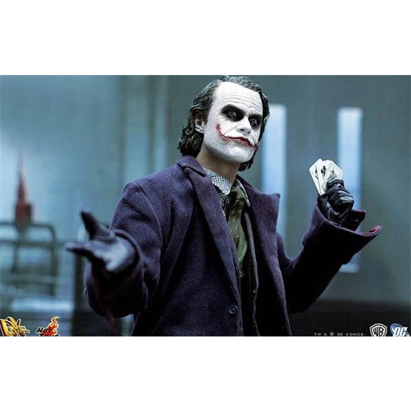 Batman:The Dark Knight Joker Cosplay Terror Resin Mask Halloween Party Prop Gift - Image 4 of 4