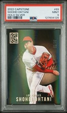 PSA 9 2022 Panini Capstone Shohei Ohtani #69 Holo Silver /99 POP 5